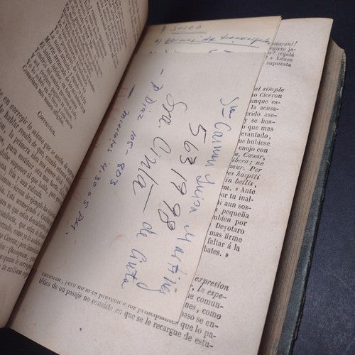 Arte de Hablar En Prosa Y Verso, Por D.J.G. Hermosilla Paris Ed (1872) Spanish