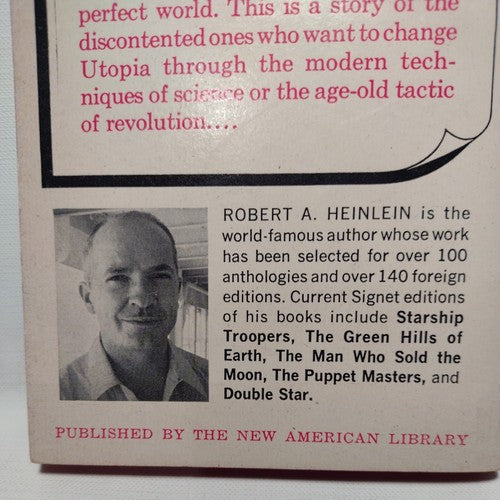 Beyond This Horizon by Robert A. Heinlein 4th Signet printing 1948 Paperback
