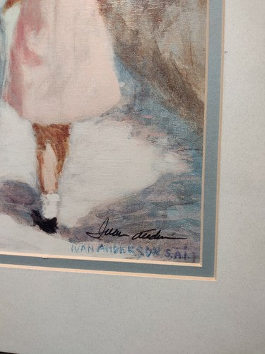 Secrets By Ivan Anderson, Signed Print Vintage 8x10
