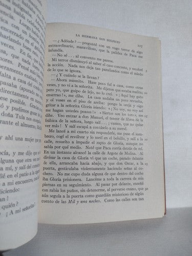 Palacio Valdés: La Herman San Sulpicio Edited By J. M. Hill -1925 -HCnoDJ -Illus