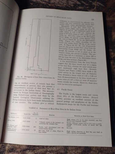 Terrestrial Heat Flow by William Lee -Hardcover -1965 -Vintage Earth Science