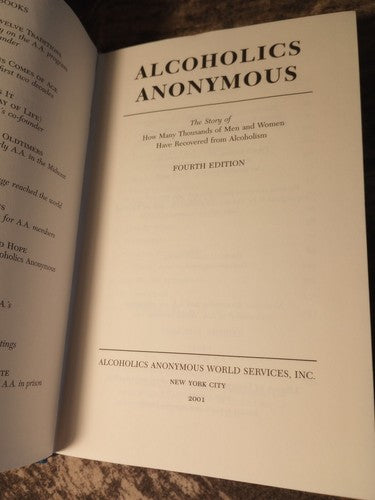 Alcoholics Anonymous by Anonymous (2002, Hardcover, New Edition)