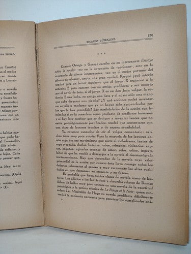 Novelistas Contemporaneos De America Por Arturo Rioseco -1939 -PB -Spanish Lit.