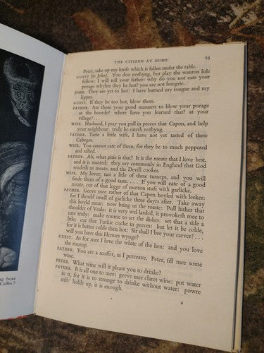 The Elizabethan Home by M. St. Clare Byrne -Plays & Drama -1949 -ExLibris
