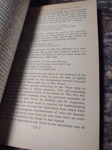 The Achievement Of T.S. Eliot: An Essay on the Nature of Poetry F.O. Matthiessen