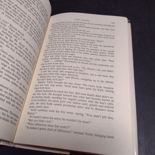 First Channel by Jean Lorrah -Hardcover -1980 -1st Edition -Science Fiction