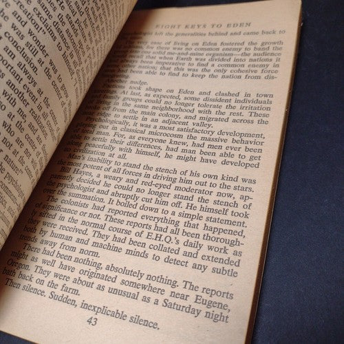 Eight Keys To Eden by Mark Clifton -Paperback -1960 -Vintage Science Fiction