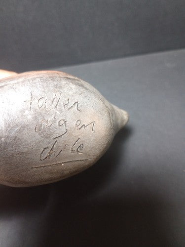 Taller Amerindio Clay Ocarina, Signed By Artist, Crafted In Chile