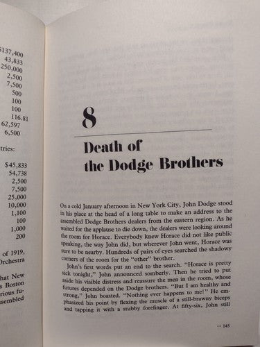 Dodge Dynasty : The Car and the Family That Rocked Detroit by C. Latham -1988 HC