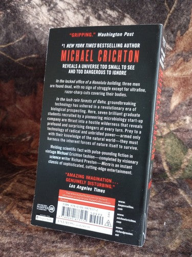 Michael Crichton Richard Preston Bundle 3 Book Lot Paperback
