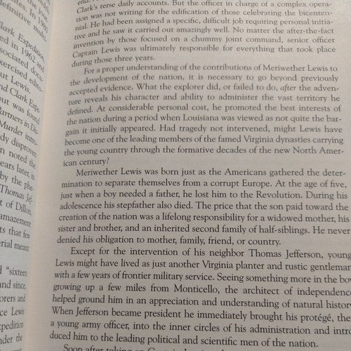 Meriwether Lewis by John C. Jackson and Thomas Danisi -2009 Hardcover -Exlibrary