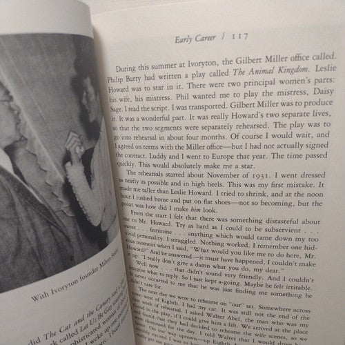 Me: Stories of My Life by Katharine Hepburn -1991 Hardcover -Biographies