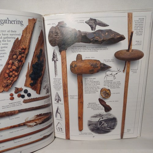 Eyewitness Books: Early Humans by Nick Merriman, 1989 1st American Ed. Hardcover