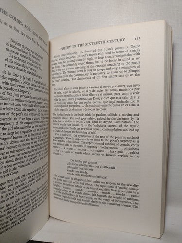 A Literary History Of Spain: The Golden Age, Prose and Poetry By R.O. Jones 1971