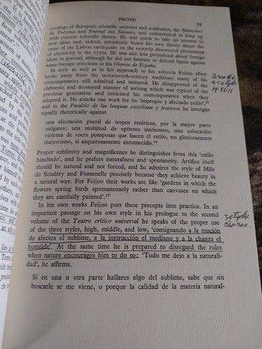 A Literary History Of Spain: The Eighteenth Century Nigel Glendinning