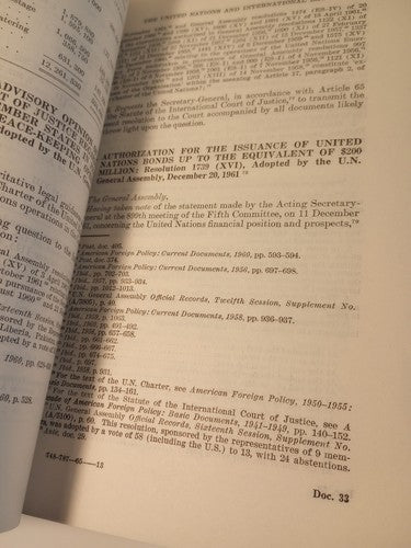 American Foreign Policy Current Documents 1961 Hc