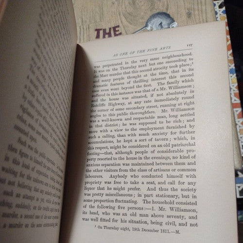 Dequincey Essays: Narrative And Imaginative By David Mason (1881)
