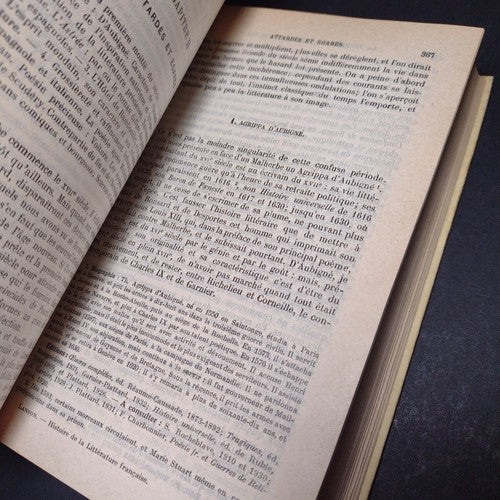 Histoire De La Literature Francaise by G. Lanson -Hardcover -1963