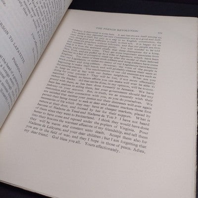 The Letters of Lafayette and Jefferson by Gilbert Chinard -1927 1st Ed Paperback