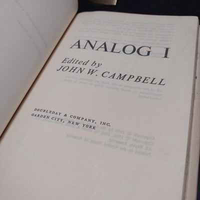 Analog Science Fiction Anthology Hardcover Book Bundle - 4 Books: 1, 2, 9, Prolo