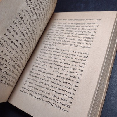 Gandhi and Non-Violent Resistance by Miss Blanche Watson -1923 Hardcover