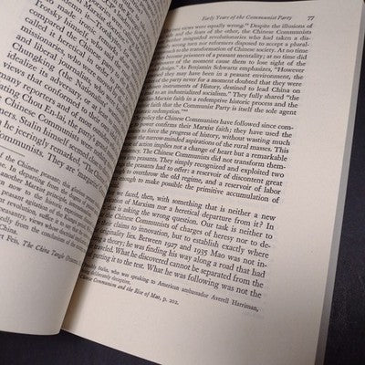 Origins of the Chinese Revolution, 1915-1949 by Lucien Bianco - 1989 Paperback
