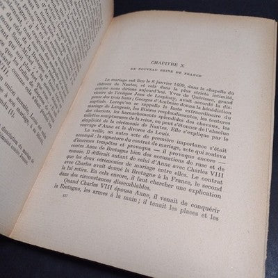 Anne De Bretagne: Duchesse Et Reine par Emile Gabory - 11th Ed. 1941 Paperback