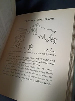 Frances Trego Montgomery / Billy Whiskers Tourist First Edition 1929
