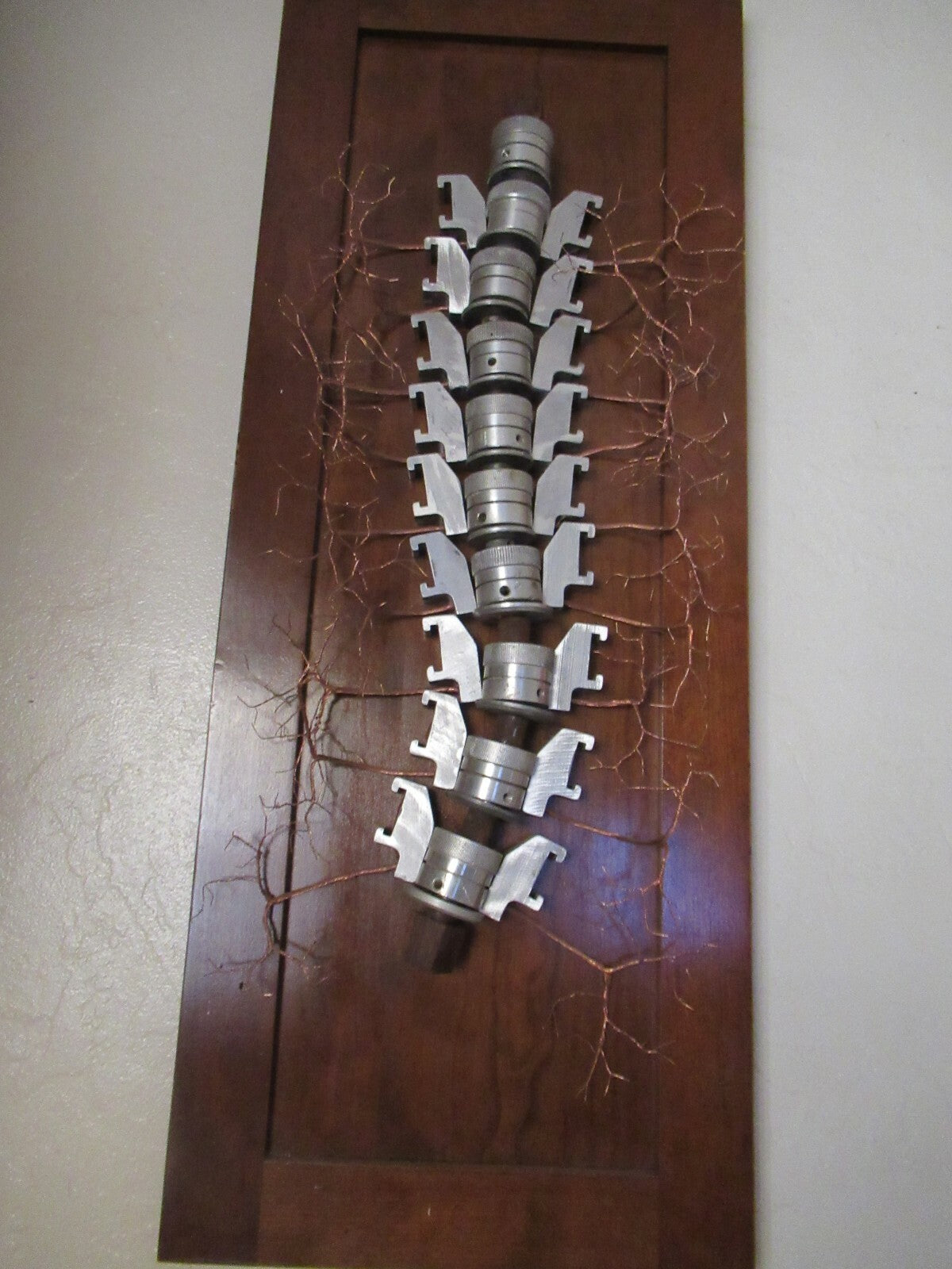 "Metavallo" by C.R. Erskine Hybrid Wood/Metal Sculpture