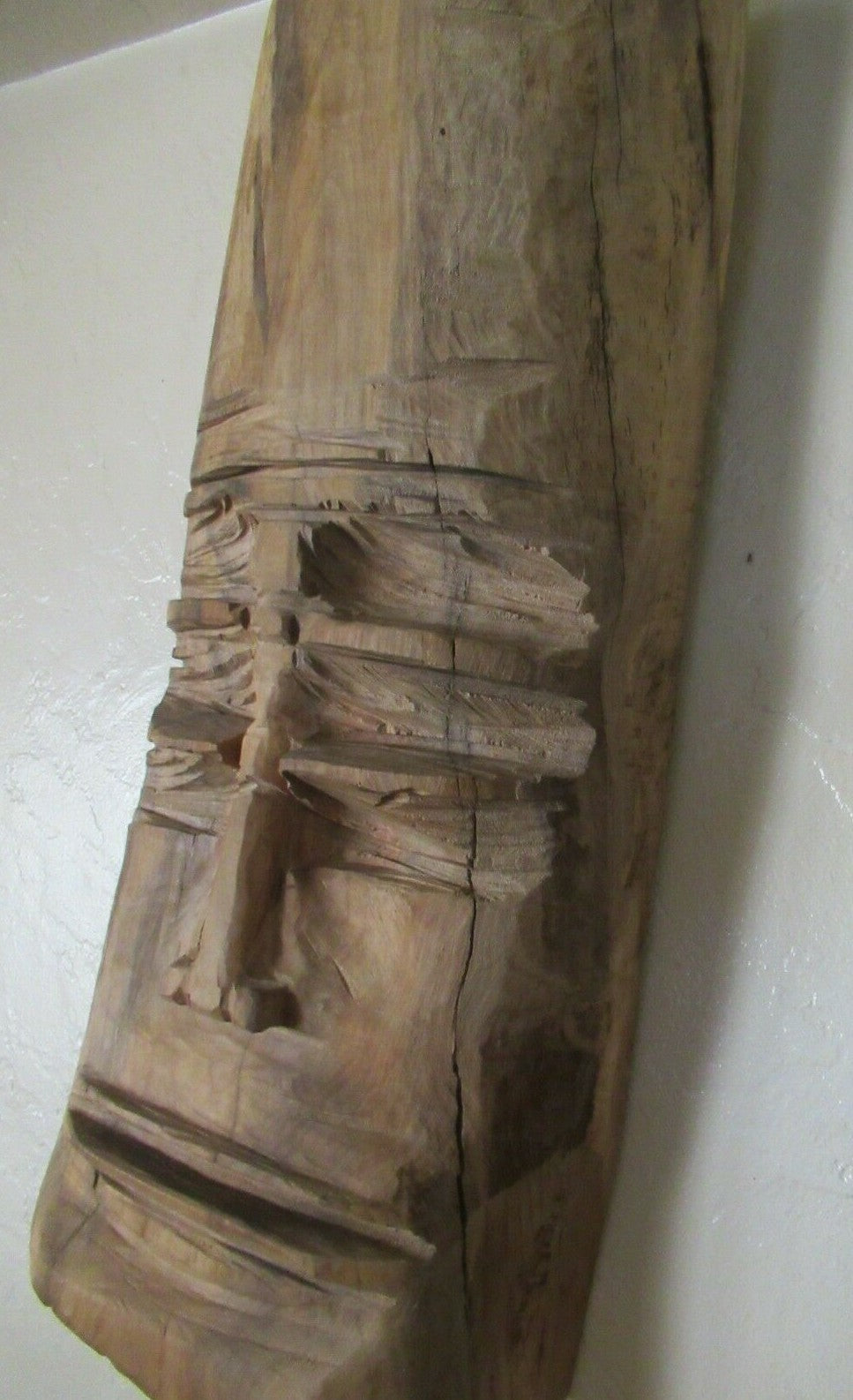 Wood Sculpture 1+1+1 By C.R. Erskine Hardwood Relief 2019 original wall art