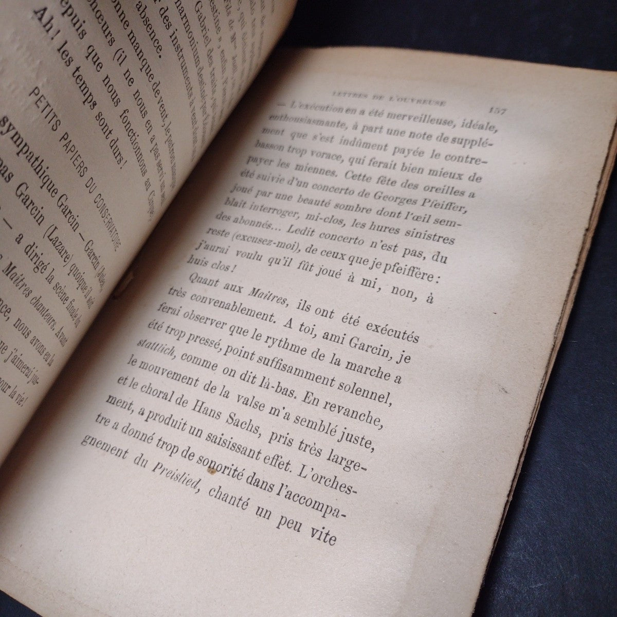 Lettres De L'ouvreuse: Voyage Autour De La Musique - Deuxième Mille, 1890