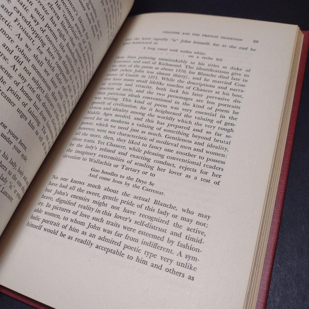 The Mind and Art of Chaucer by J. S. P. Tatlock -Hardcover 1950