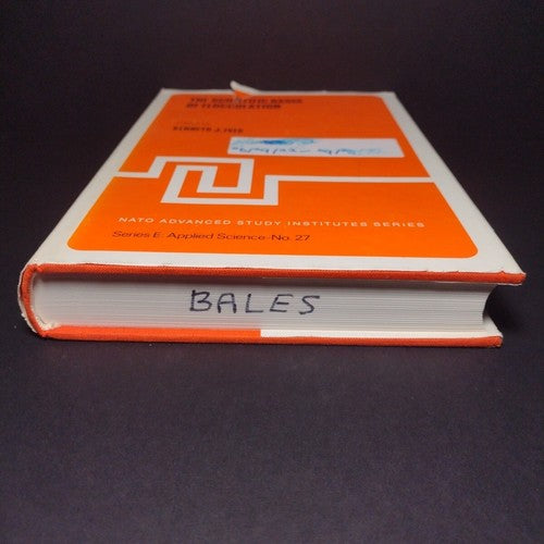 The Scientific Basis of Flocculation by Kenneth Ives -Hardcover 1978 -Ex libris