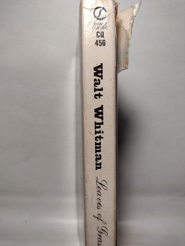 Leaves Of Grass By Walt Whitman -1954 -Trade PB -14th Print -Classic Poetry