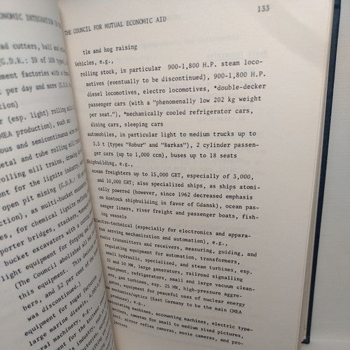 Economic Integration In The Soviet Bloc by Heinz Kohler (1965) Exlibris