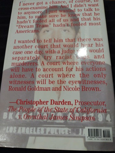 In Contempt by Jess Walter and Christopher A. Darden (1996, 1st edition OJ trial