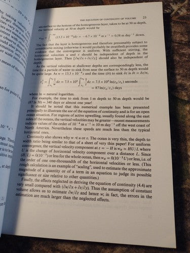 Introductory Dynamical Oceanography: 2nd Edition by Stephen Pond -Paperback 1983