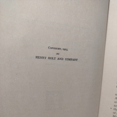 Modern Spanish Lyrics by Elijah Hills and S. Morley -1913 -HC no DJ -1st Ed