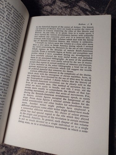 Rise of the Spanish-American Republics by William Spence Robertson -1965 3rd PR.