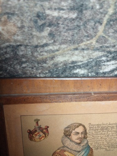 Jacob Von Pallingen Litho Print On Wood German