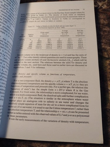 Introductory Dynamical Oceanography: 2nd Edition by Stephen Pond -Paperback 1983