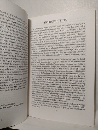 Public Power In Catalunya by Philip B. Taylor -1983 -Paperback -Social Science