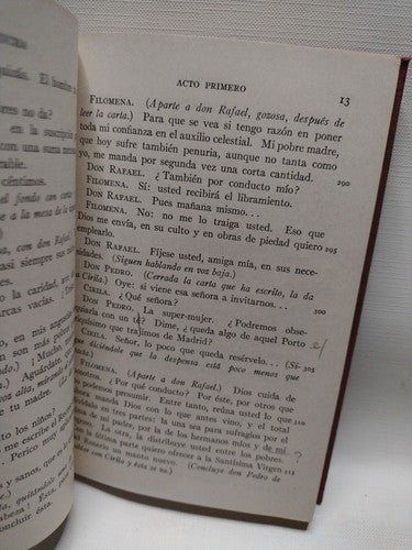 Pérez Galdós: Mariucha Comedia En Cinco Actos By S. Griswold Morley -Signed 1921