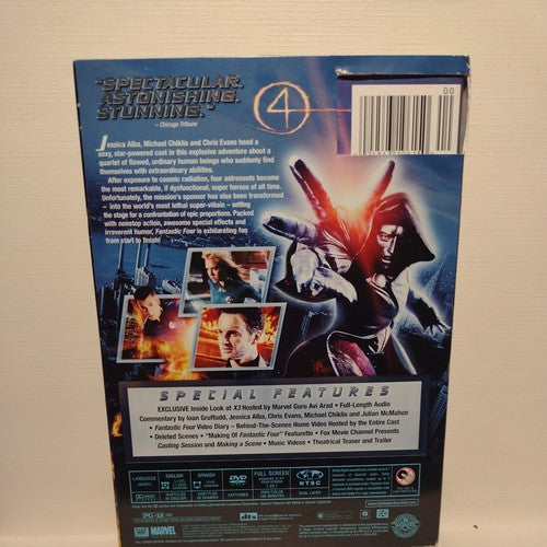 Fantastic Four (DVD, 2005, Full Screen) very good condition