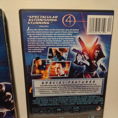 Fantastic Four (DVD, 2005, Full Screen) very good condition