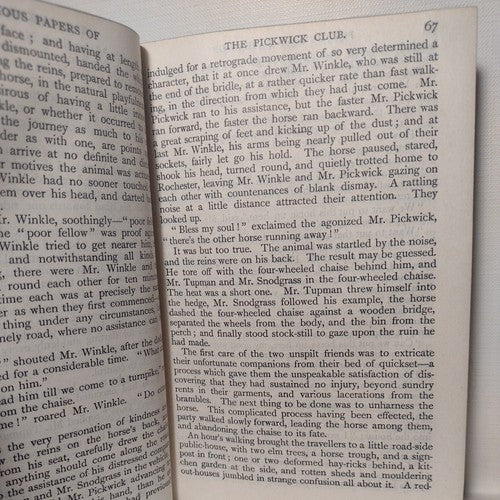 The Posthumous Papers Of The Pickwick Club By Charles Dickens -Undated -HC no DJ