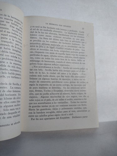 Palacio Valdés: La Herman San Sulpicio Edited By J. M. Hill -1925 -HCnoDJ -Illus