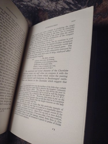 French Classics: La Chastelaine De Vergi edited by F. Whitehead -1961 Reprint