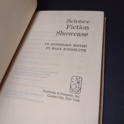 Science Fiction Showcase by Mary Kornbluth -Book Club Edition -Hardcover -1959