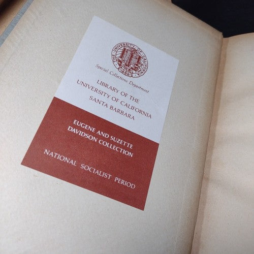 Werner Rings Die Entzauberung Der Politik -1947 -Hardcover -German Politics